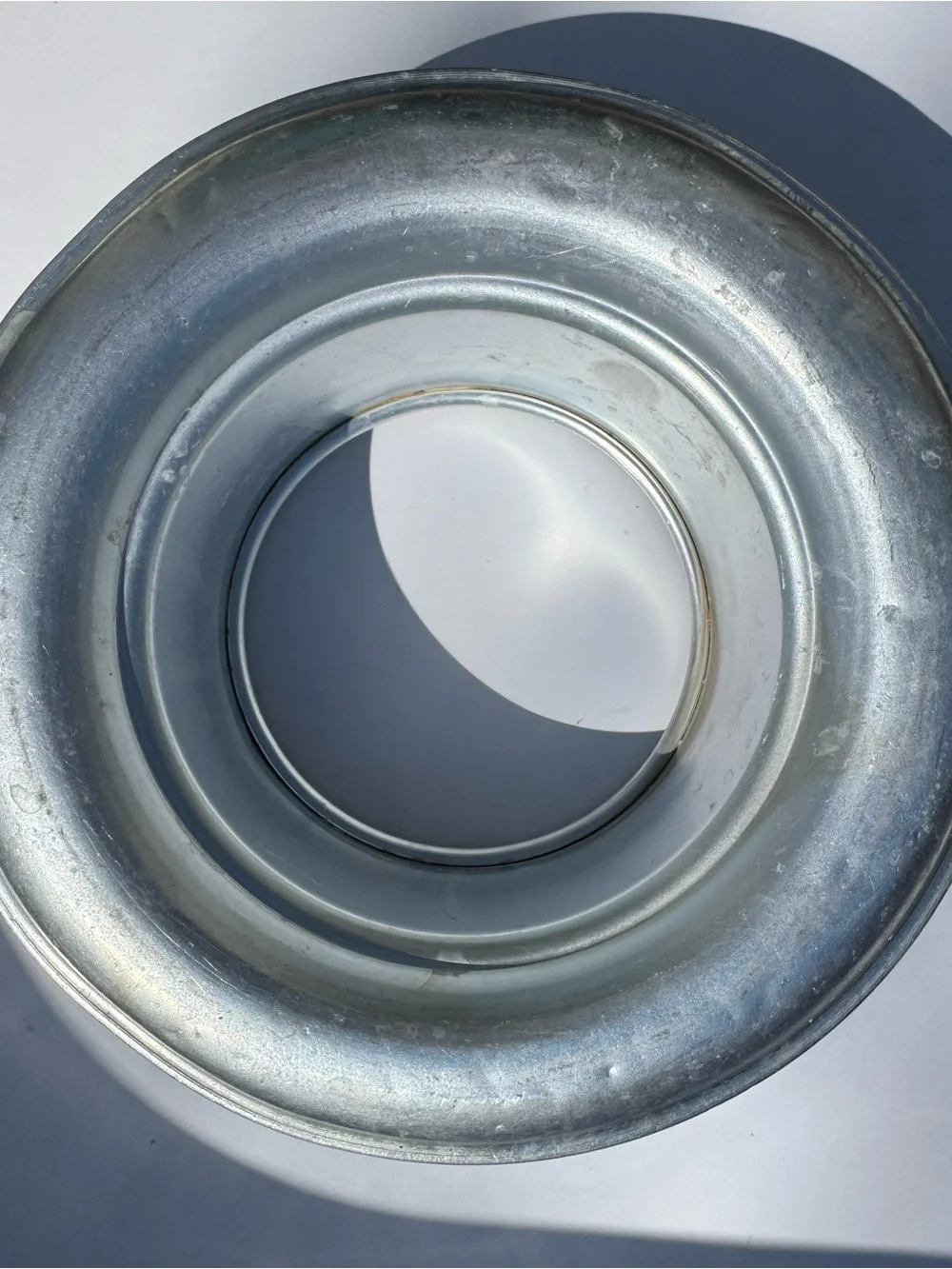 Vintage 50s/60s Aluminum Mold for Jell-o Salads, Bundt Cakes Pan Baking Party